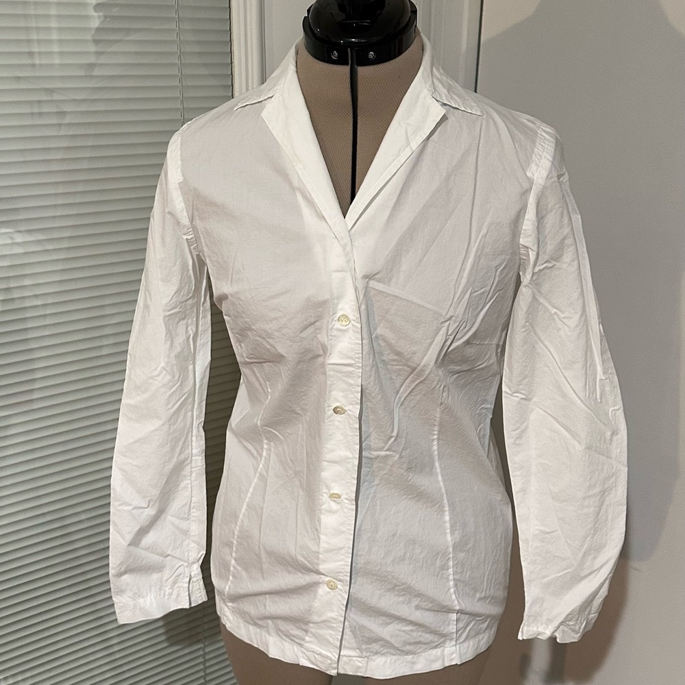White Button-Up Shirt